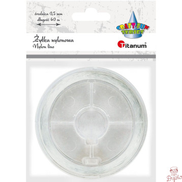 Żyłka nylonowa 0,5mm 40m 363624 TITANUM