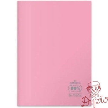 Zeszyt szkolny A5 60 kartek w kratkę 70g ECO PP Pastel Colors 400197972 HERLITZ