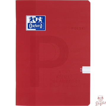 Zeszyt A5 60k linia 90g JĘZYK POLSKI 400175634 OXFORD