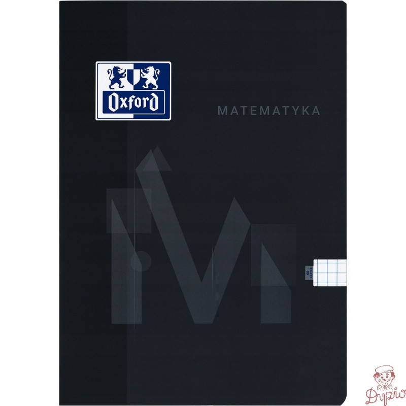 Zeszyt A5 60k kratka 90g MATEMATYKA 400175614 OXFORD