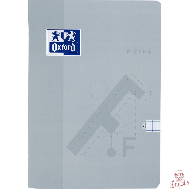Zeszyt A5 60k kratka 90g GEOGRAFIA 400175638 OXFORD