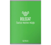 Zeszyt szkolny przedmiotowy A5 60 kartek w kratkę 70g BIOLOGIA 400197997 HERLITZ