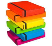 Teczka z gumką BOX CARIBIC różowa 5cm 341/11 VAUPE