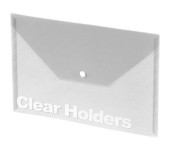 Teczka kopertowa A4 przezroczysta C330 biała 0410-0016-09 PANTA PLAST