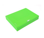 Teczka A4 BOX PP NEON ZIELONY 0410-0090-04 PANTA PLAST