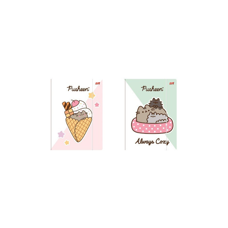 Teczka z gumką na dokumenty A4 300g Pusheen UNIPAP