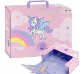 Teczka z rączką A4 9.5cm UNICORN STK 536857 STARPAK