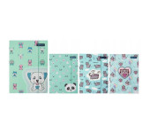Teczka na dokumenty A4 z gumką PASTEL ANIMALS 108024001 ASTRA