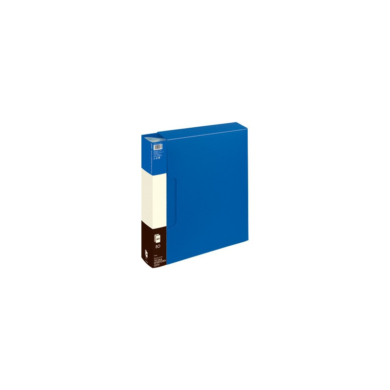 Teczka ofertowa 9008A niebieska 80 koszulek 120-1203 GRAND