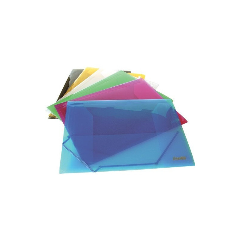 Teczka na dokumenty z gumką ART POP mix kolorów 400058449 BANTEX