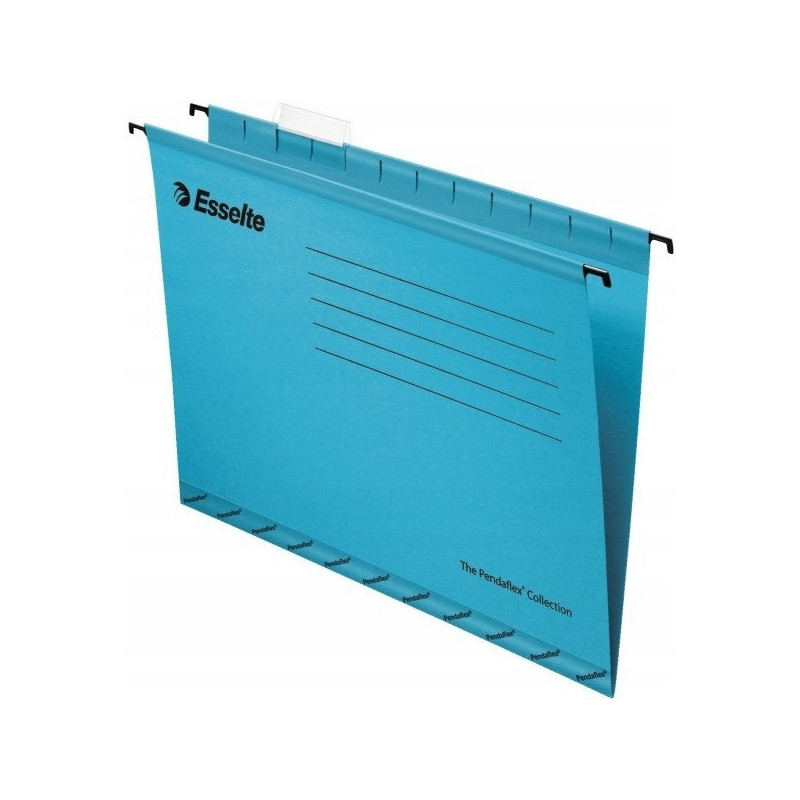 Teczki zawieszane A4 PENDAFLEX STANDARD niebieskie 25szt ESSELTE 90311
