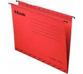 Teczki zawieszane A4 PENDAFLEX STANDARD czerwone 25szt ESSELTE 90316