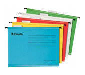 Teczki zawieszane A4 PENDAFLEX STANDARD mix 10szt ESSELTE 93042