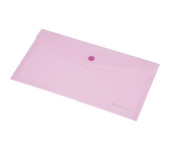 Teczka kopertowa A6 przezroczysta C4532 różowa 0410-0052-13 Panta Plast