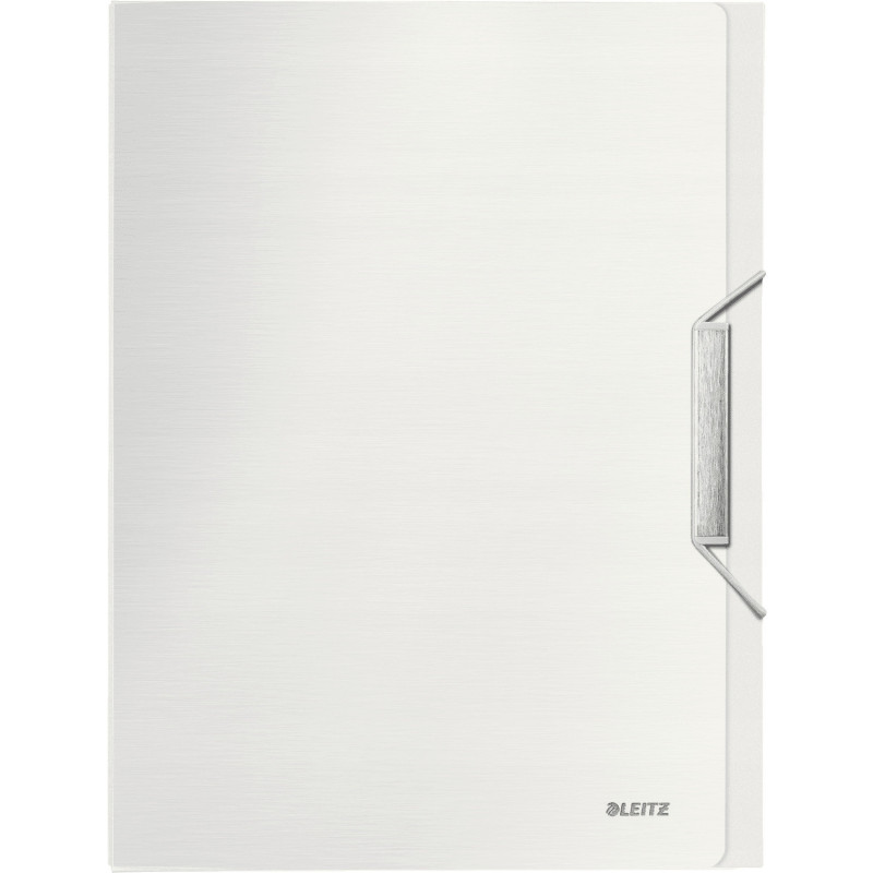 Teczka z gumką LEITZ STYLE 30mm A4 Arktyczna biel 39560004
