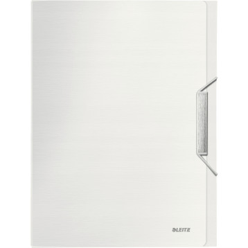 Teczka z gumką LEITZ STYLE 30mm A4 Arktyczna biel 39560004