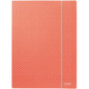 Teczka kartonowa z gumką Colour`Breeze A4 koralowa 628494 ESSELTE
