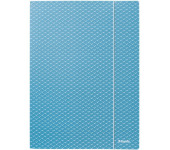 Teczka kartonowa z gumką Colour`Breeze A4 niebieska 628492 ESSELTE