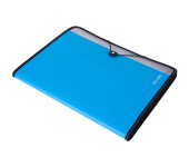 Teczka z gumką A4 7-przegródek RIO niebieska 38965 BLUE DELI