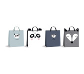Torebka prezentowa BB FRIENDS dziecięca (12szt.) 32x26x13,5cm INTERDRUK