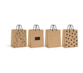Torebka prezentowa KRAFT (12szt.) 33x46x10cm INTERDRUK