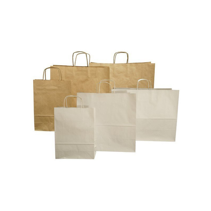 Torba ekologiczna ECOBAG 240x100x360mm brązowa E2001300