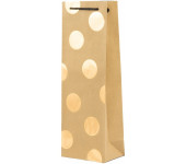 Torebka na butelkę KRAFT (12szt.) 13x36x8cm INTERDRUK
