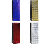 Torebka prezentowa 12x36x9cm TBG-24018-HS-BB ROZETTE