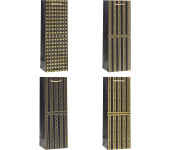 Torebka prezentowa 12x35x9cm na butelkę TBG-24216-BB-HS ROZETTE