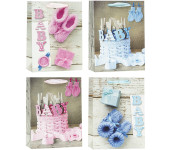 Torebka prezentowa 18x24x9cm Lux 210gsm Baby C A5 ROZETTE