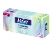 Chusteczki VELVET BALSAM (70 sztuk) 3 warstwy o Kremowym Zapachu