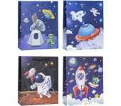Torebka prezentowa 26x32x10cm dla dzieci KOSMOS TD-24028-3D-A4 ROZETTE