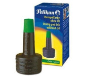 Tusz do stempli 28ml zielony PELIKAN 351239