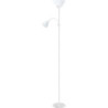 Lampa podłogowa PLATINET E27 + E14 biała (45177)