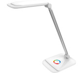 Lampka biurkowa led PLATINET biała 12W z funkcją lampki nocnej (43804)