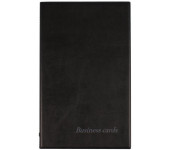 Wizytownik Etui na 200 wizytówek Premium czarny WI-21-01 BIURFOL