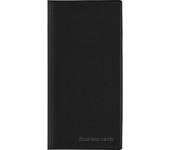 Wizytownik Etui na 96 wizytówek Premium czarny WI-24-01 BIURFOL
