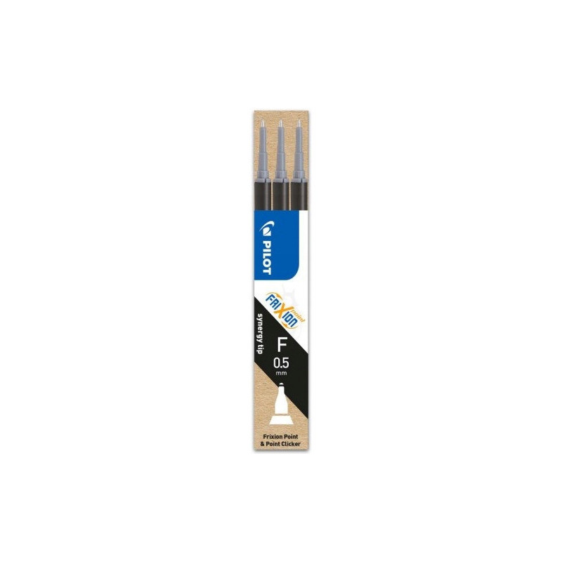 Wkład FRIXION POINT 0,5mm czarny (3szt) BLS-FRPS-B-S3 PILOT