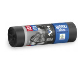 Worki na śmieci 35L HDPE mocne (20szt) czarne ANNA ZARADNA WNS2207/80SH