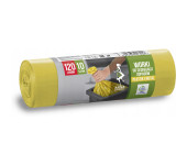 Worki do segregacji odpadów plastik i metal żółte LDPE 120l (10 szt.) ANNA ZARADNA WNS-7058V1