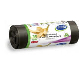 Worki na śmieci 35L LDPE ekologiczne z taśmą (15szt) STELLA WNS-4249