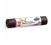 Worki na śmieci 120L ekologiczne z taśmą (LDPE) (10szt) STELLA WNS-6356