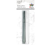 Cienkopis pisak metaliczny 2,2 mm 2 kol. biały/srebrny 463324 TITANUM