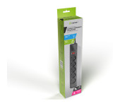 Listwa zasilająca 5g/1,5m czarna PowerGear TRALIS46843 TRACER