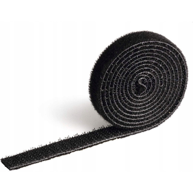 Taśma rzep do spinania kabli 1m 10mm czarna Cavoline Grip 10 503101 DURABLE