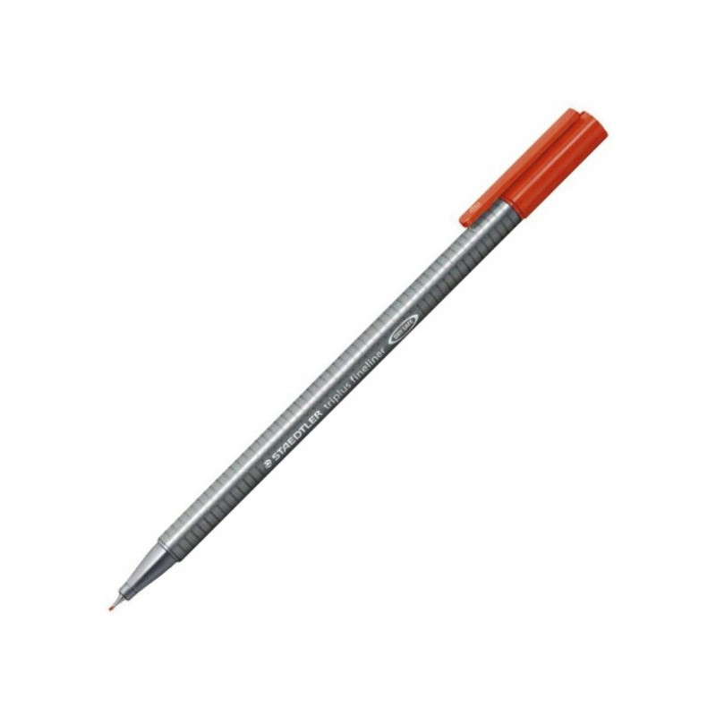 Cienkopis TRIPLUS FIN. czerwony STAEDTLER 0.3 334-2