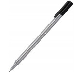 Cienkopis TRIPLUS FIN czarny STAEDTLER 334-9 0.3