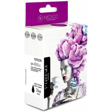 Tusz INKDIGO (EP-3351-1) czarny 26ml zamiennik EPSON (33XL/C13T33514010) Tusz INKDIGO (EP-3351-1) czarny 26ml zamiennik EPSON (33XL/C13T33514010)
