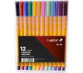 Cienkopis RYSTOR RC-04 etui 12szt 403-120