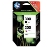 Tusz HP 300 (CN637EE) czarny+kolor D2560/F4280